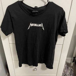 Black Metallic Tshirt